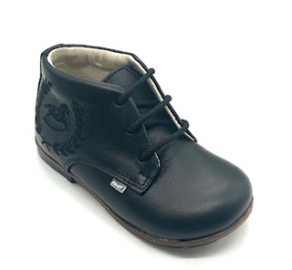 BLACK ROCKING-HORSE BABY BOOTIE